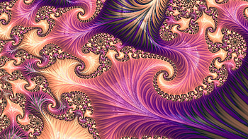 Trippy Psychedelic Fractal, colorful, colors, purple, pink, Abstract, fractal, abstract purple HD wallpaper