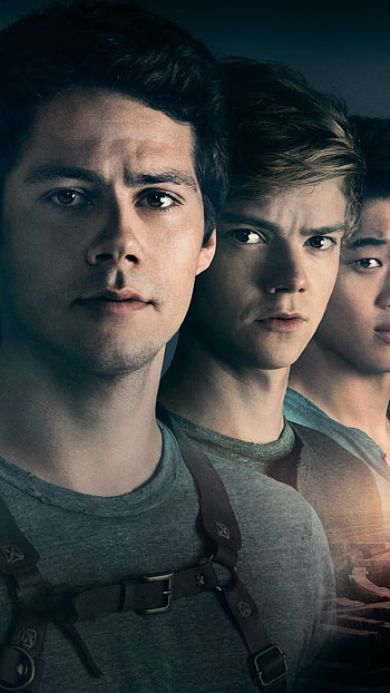 Dylan O'Brien Movies, Maze Runner series, On-screen chemistry, Action-packed films HD phone wallpaper