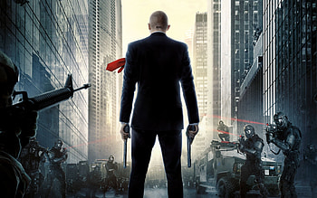 Hitman Game Gaming, Agent 47, Wide chaos, Action-packed HD wallpaper