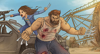 Logan Movie Artwork, logan, 2017-movies, hugh-jackman, artwork, artist, digital-art HD wallpaper
