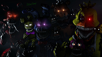 Five Nights At Freddy's, Five Nights At Freddy's 4, Video Game HD wallpaper