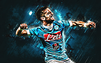 Dries Mertens, soccer, football, napoli HD wallpaper