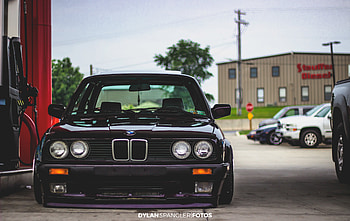 Bmw, Cars, Front Bumper, Gas Station HD wallpaper