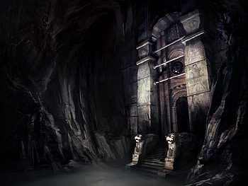 porte grotte mystique, art, ubisoft, 2004, prince of persia warrior within, environment, artwork, pop, prince of persia, video game, concept art HD wallpaper