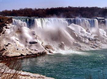 American side of Niagara Falls, falls, side, american, niagara HD wallpaper