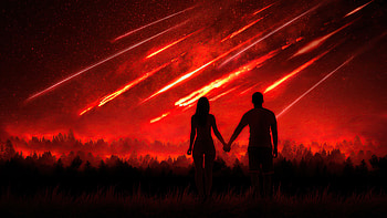 You Are My Pulse, couple, love, artist, artwork, digital-art, artstation HD wallpaper