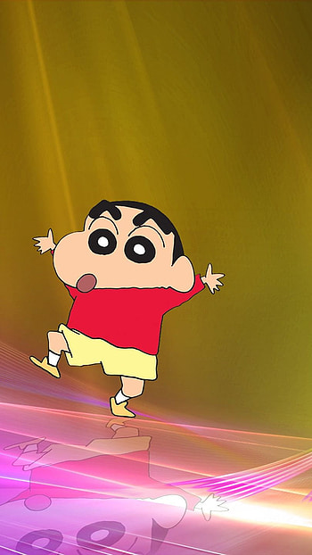 Shinchan, dancing HD phone wallpaper