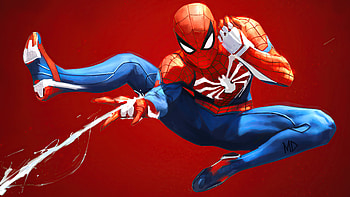 Spider Man Web Shooter , spiderman, superheroes, artwork, artist, deviantart HD wallpaper