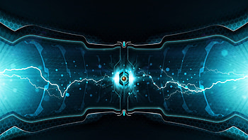 windows 7, blue, light, beam, plasma HD wallpaper