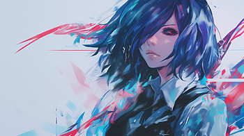 Touka Kirishima — Azure Night / Tokyo Ghoul: Quiet Blade / Touka — Soulflux, Anime, Tokyo Ghoul, Touka Kirishima HD wallpaper