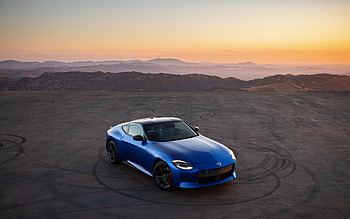 Nissan Z, desert, vechicle, car, vehicle HD wallpaper