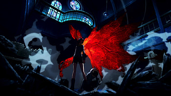 Ken Kaneki, Touka Kirishima, Tokyo Ghoul, dark, anime HD wallpaper
