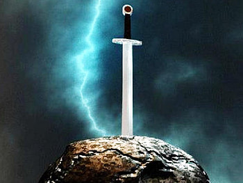 Excalibur , king arthur, the sword of the legendary HD wallpaper
