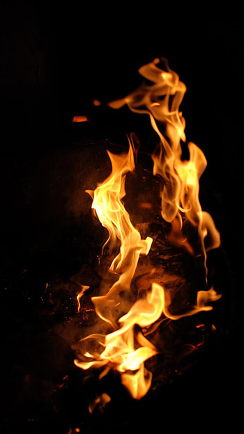 Fire, Campfire HD phone wallpaper