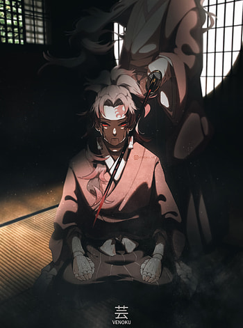 yorichii, venoku, edit, tanjiro, demonslayer, kny, muzan, demon, yoriichi, anime HD phone wallpaper