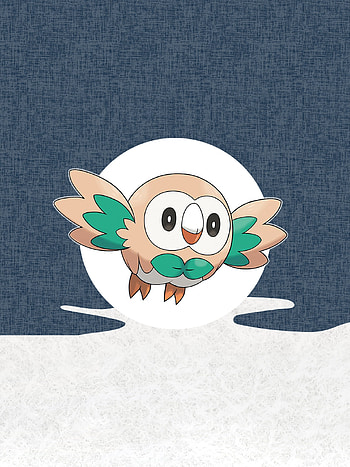 Pokemon Legends: Arceus, Rowlet , Cute creature, Playful HD phone wallpaper