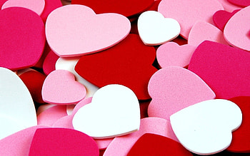 Hearts, Love, Bright, Confession, Valentines, Valentine HD wallpaper