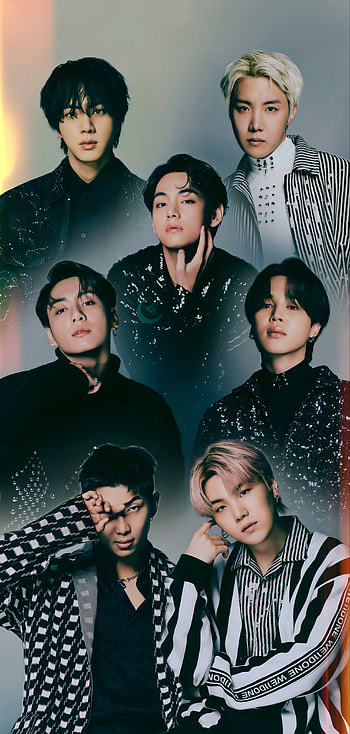 BTS, jimin, kpop, seokjin, taehyung, namjoon, jungkook, yoongi, hoseok HD phone wallpaper
