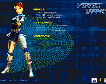Perfect Dark official, rare, nintendo 64, , perfect, dark HD wallpaper