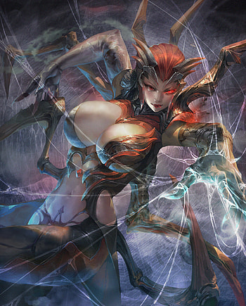 Artstation Elise, League of Legends HD phone wallpaper