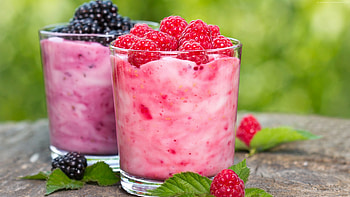Blackberry and raspberry, Fruits HD wallpaper