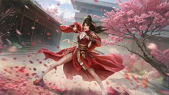 Sun Shangxiang From The Three Kingdoms, games, 2025-games, ios-games, mobile-games, ios, android, video-games, artstation HD wallpaper