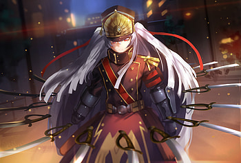 Altair, Re:Creators, anime girl, army, anime HD wallpaper