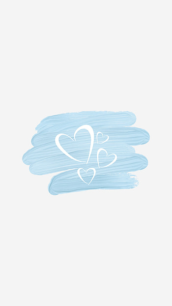 Hearts, blue, heart HD phone wallpaper