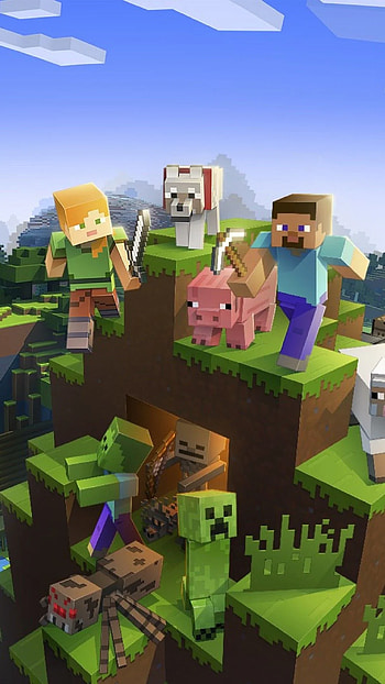 Top 9 Minecraft Background For Your Android or HD phone wallpaper