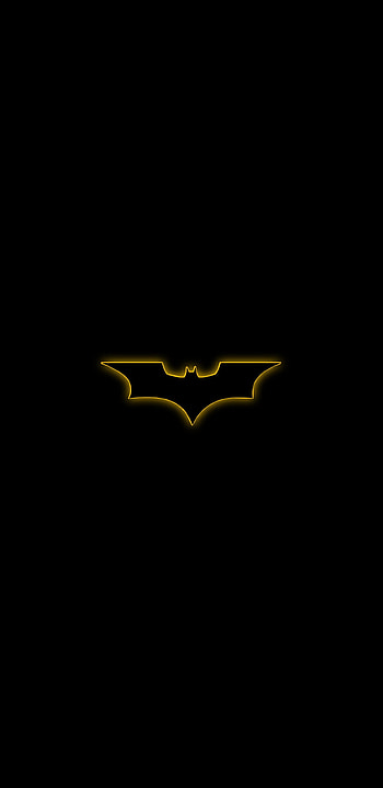 Batman Gold Logo, automotive_exterior, symbol HD phone wallpaper