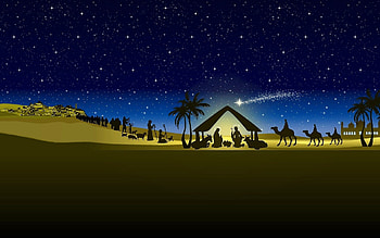 christmas-nativity-background--nativity-vector--- HD wallpaper