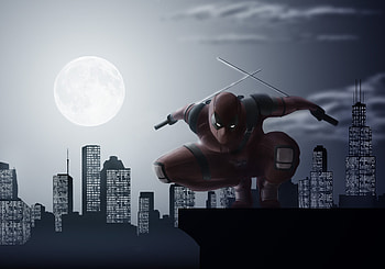 Deadpool Night Stalker , deadpool, superheroes, behance, digital-art, artwork HD wallpaper