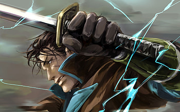 Anime, Men HD wallpaper