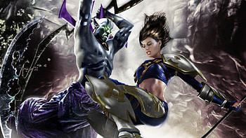 wargame, blue, beast, woman HD wallpaper