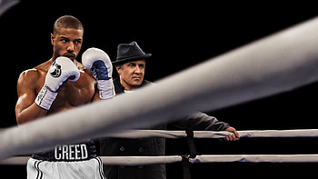 Creed, Michael B. Jordan and Sylvester Stallone, Powerful performances, Inspiring story HD wallpaper