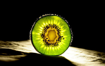 Food, Kiwi, Shine, Light, Middle HD wallpaper