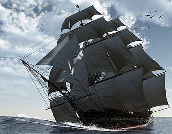 SAILING on CARRIBIAN SEE, sailing, round, world, the HD wallpaper