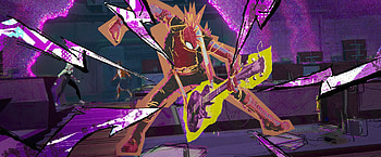 Spider-Punk Rocks the Multiverse: from Spider-Man Across the Spider-Verse, Spider-punk, movie, Spider-Man: Across the Spider-Verse HD wallpaper
