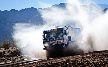 Kamaz Rally Racing, Rally Raid HD wallpaper