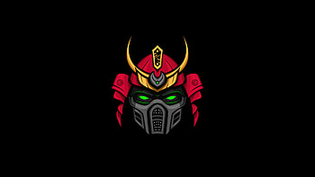 Viking Helmet Minimal Dark , artist, artwork, digital-art, dark, black HD wallpaper