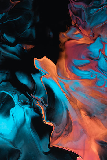 Abstract, Divorces, Paint, Distortion HD phone wallpaper