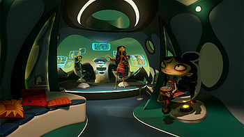 Psychonauts 2, Cartoonish charm, Mind-bending adventure, Colorful characters HD wallpaper