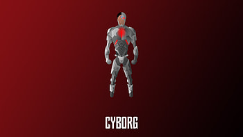 Cyborg Illustration , cyborg, superheroes, illustration, minimalism, minimalist, digital-art, behance HD wallpaper