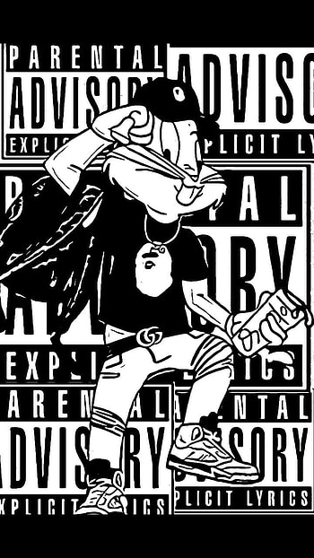 Thugs bunny, art, fictional character HD phone wallpaper