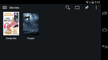 Plex Media Movies Menu HD wallpaper