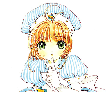 Nurse, anime girl, beautiful, sakura kinomoto HD wallpaper
