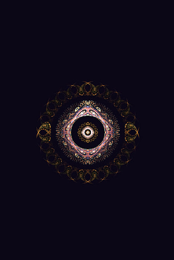 Abstract, Pattern, Fractal, Digital, Mandala HD phone wallpaper