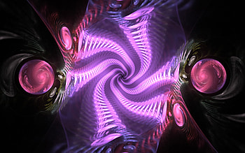 neon flower, neon, abstract, flower, flame, fractal, apophysis HD wallpaper