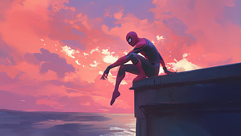 Spiderman Defender Of Earth, spiderman, superheroes, artwork, digital-art, ai, deviantart HD wallpaper