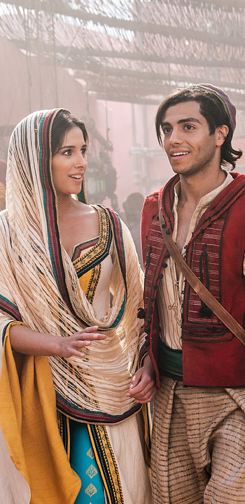 Mena Massoud, Aladdin movie HD phone wallpaper